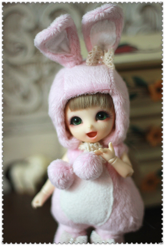 Bunny Outfit (Pink) For Lati Yellow or PukiFee design by ChillyQi