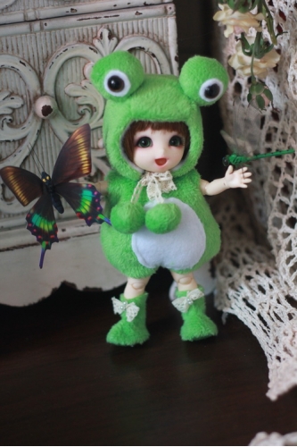 Frog Outfit For Lati Yellow or PukiFee design by ChillyQi
