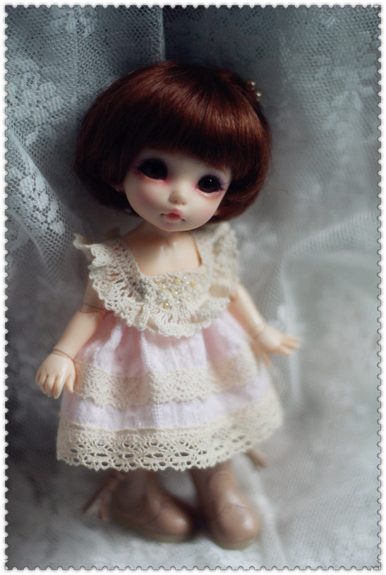 Pink Dress for Pukifee or Lati Yellow Design and Make by ChillyQi