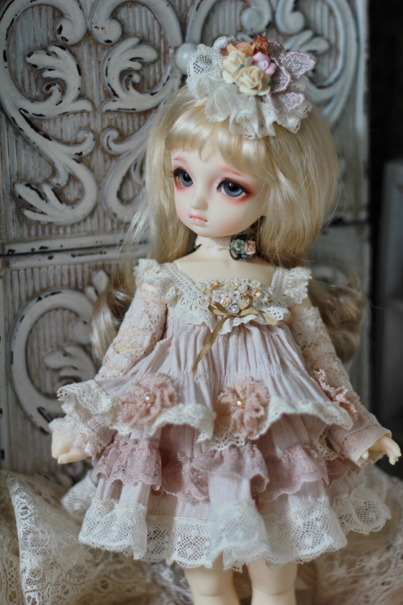 Classic lace dress For YOSD design by ChillyQi