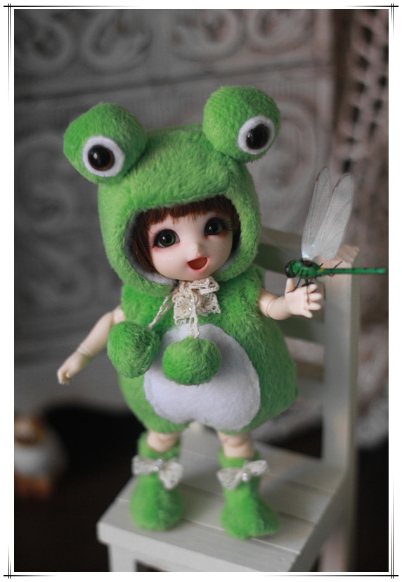 Frog Outfit For Lati Yellow or PukiFee design by ChillyQi